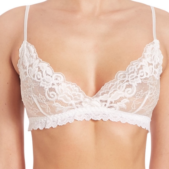 Hanky Panky Duchess Sheer Lace Bralette Bra New - Picture 7 of 7